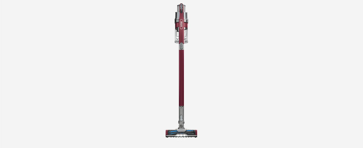 Shark Cordless Vacuum Cleaner, HEPA Filter, Lightweight, Portable, Rechargeable, Pet Hair Pickup, Removable Handheld, Crevice, Upholstery & Dusting Brush Included, 40-min runtime, Red, IZ362H detail 12