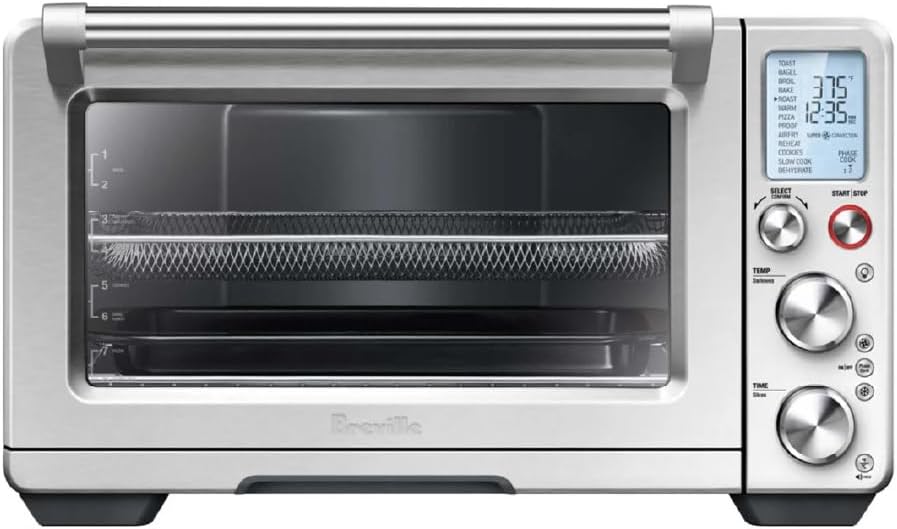 Breville BOV900BSS Smart Oven Air Fryer Pro and Convection Oven, Brushed