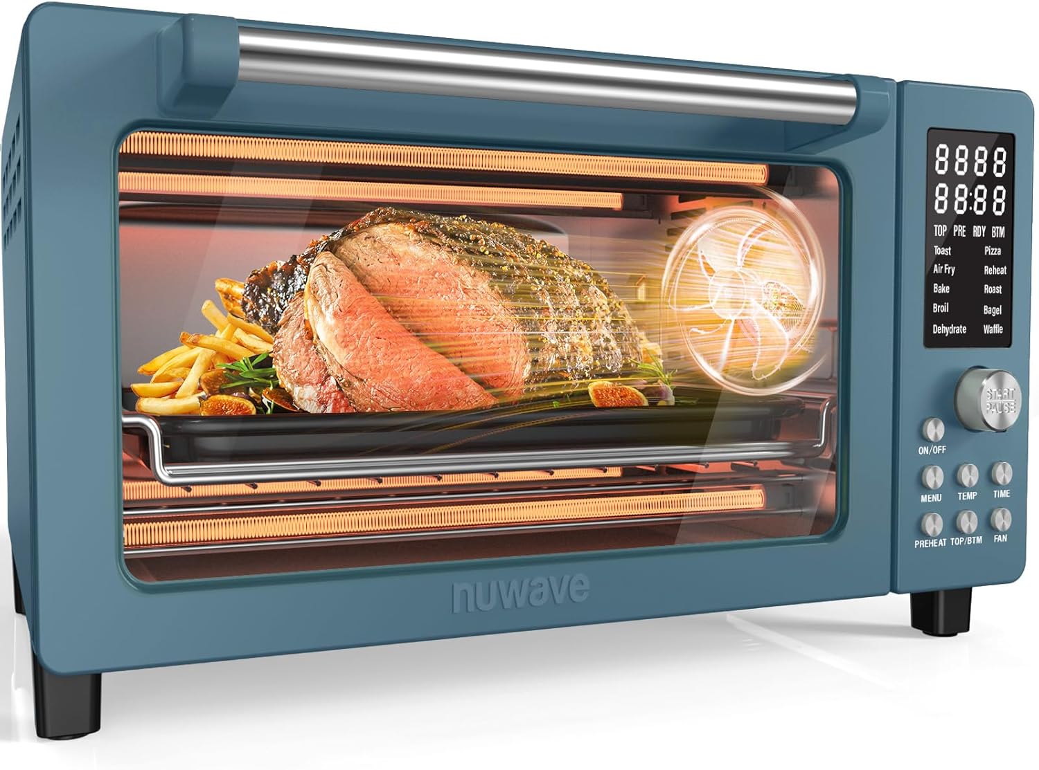 Nuwave Bravo Pro Smart Air Fryer Toaster Oven Combo, Airfryer Convection Oven - View 4