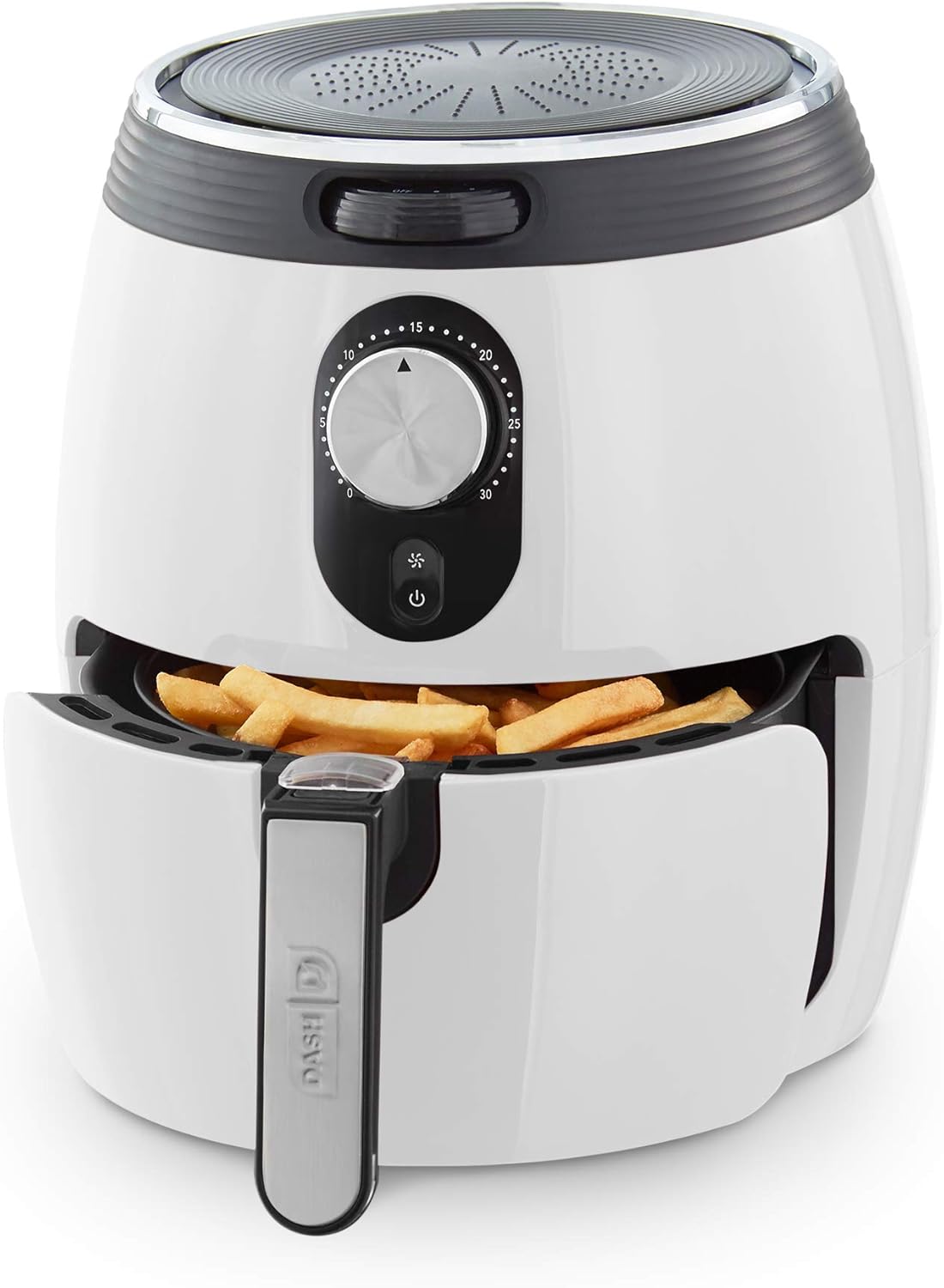 Dash Deluxe Air Fryer -Has AirCrisp® Technology - Adjustable Temperature - View 3