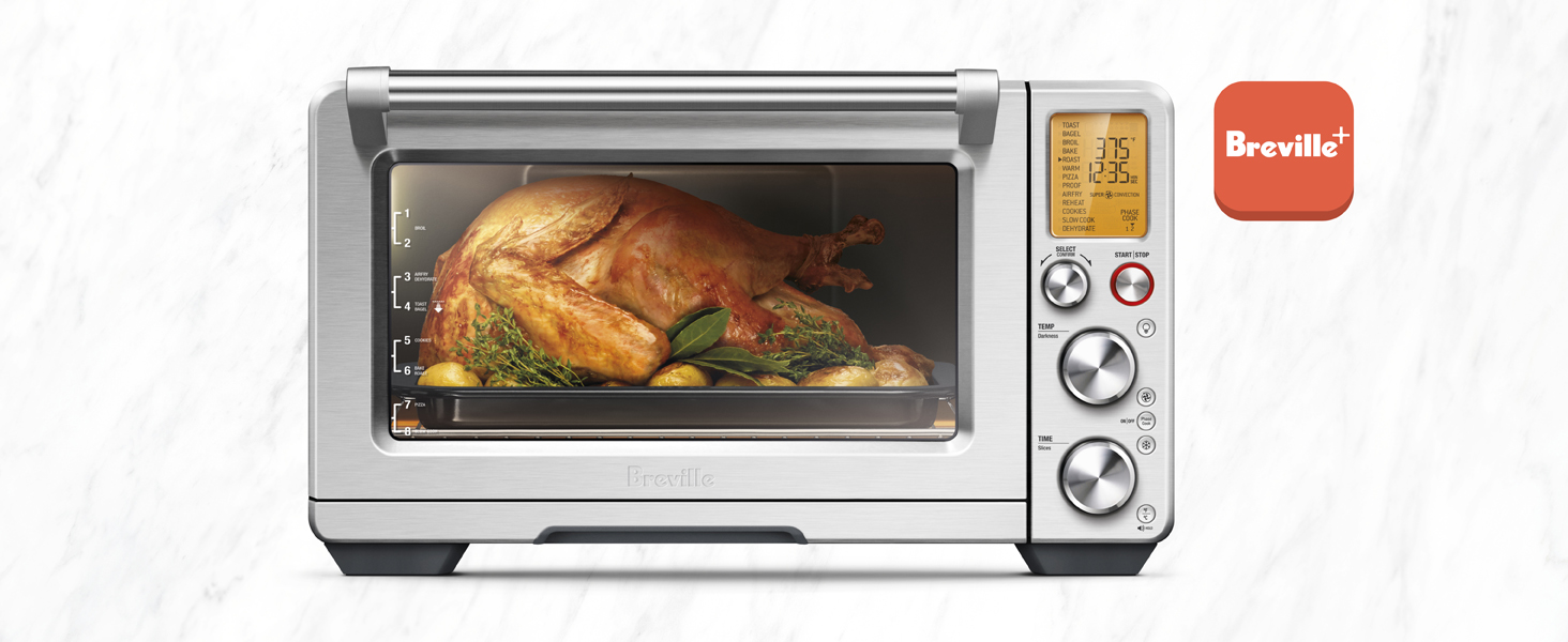 Breville BOV900BSS Smart Oven Air Fryer Pro and Convection Oven, Brushed Stainless Steel detail 7