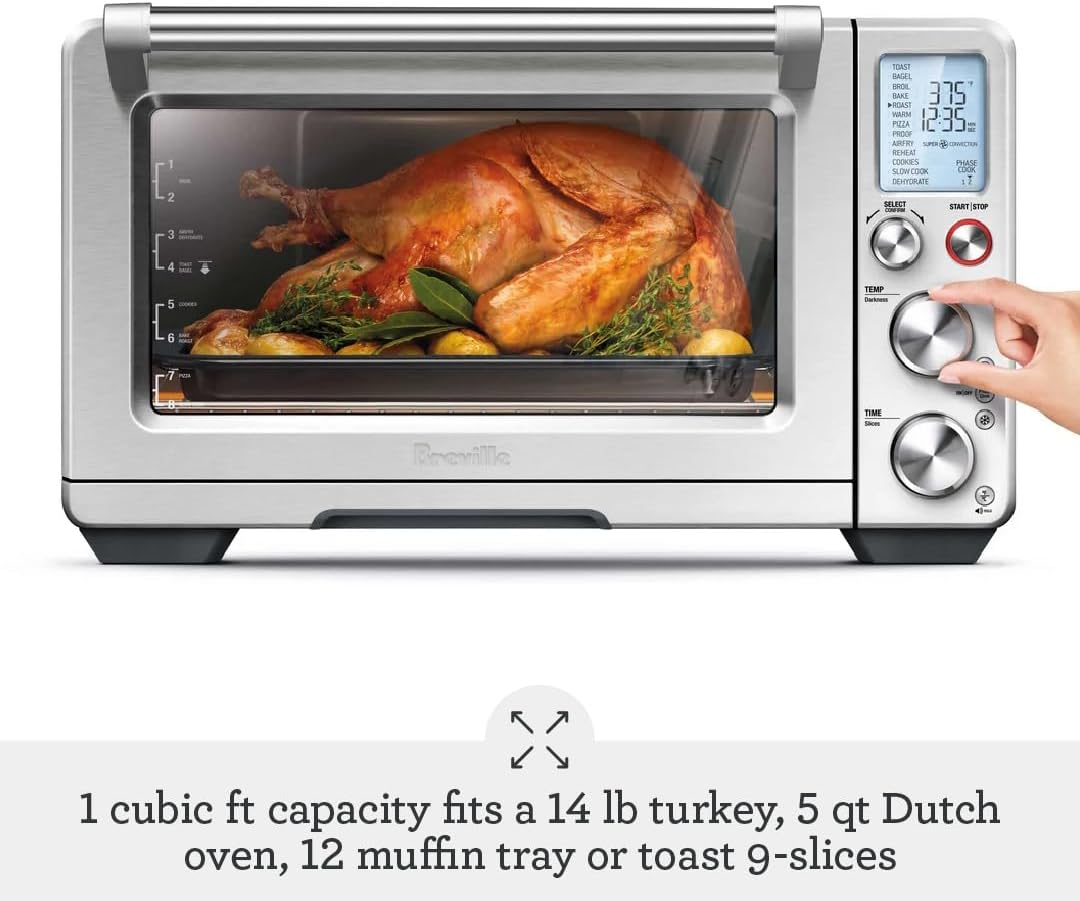 Breville BOV900BSS Smart Oven Air Fryer Pro and Convection Oven, Brushed Stainless Steel detail 16