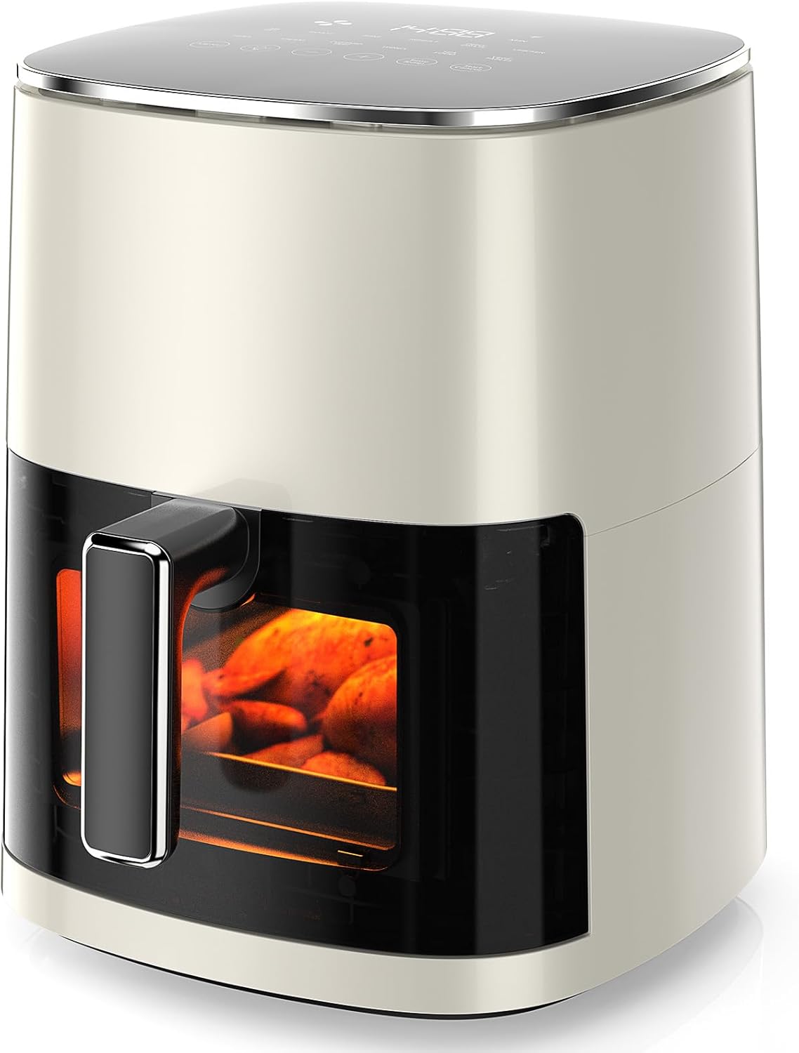 Air Fryer, 6QT Square Airfryer with Visual Window, 400°F Fast Heating Air Fryers Oven with Timer, Auto-Off, Non Toxic & Non Stick, Multiple 12 Modes for Roast, Bake, Dehydrate, Fry, Reheat detail 6