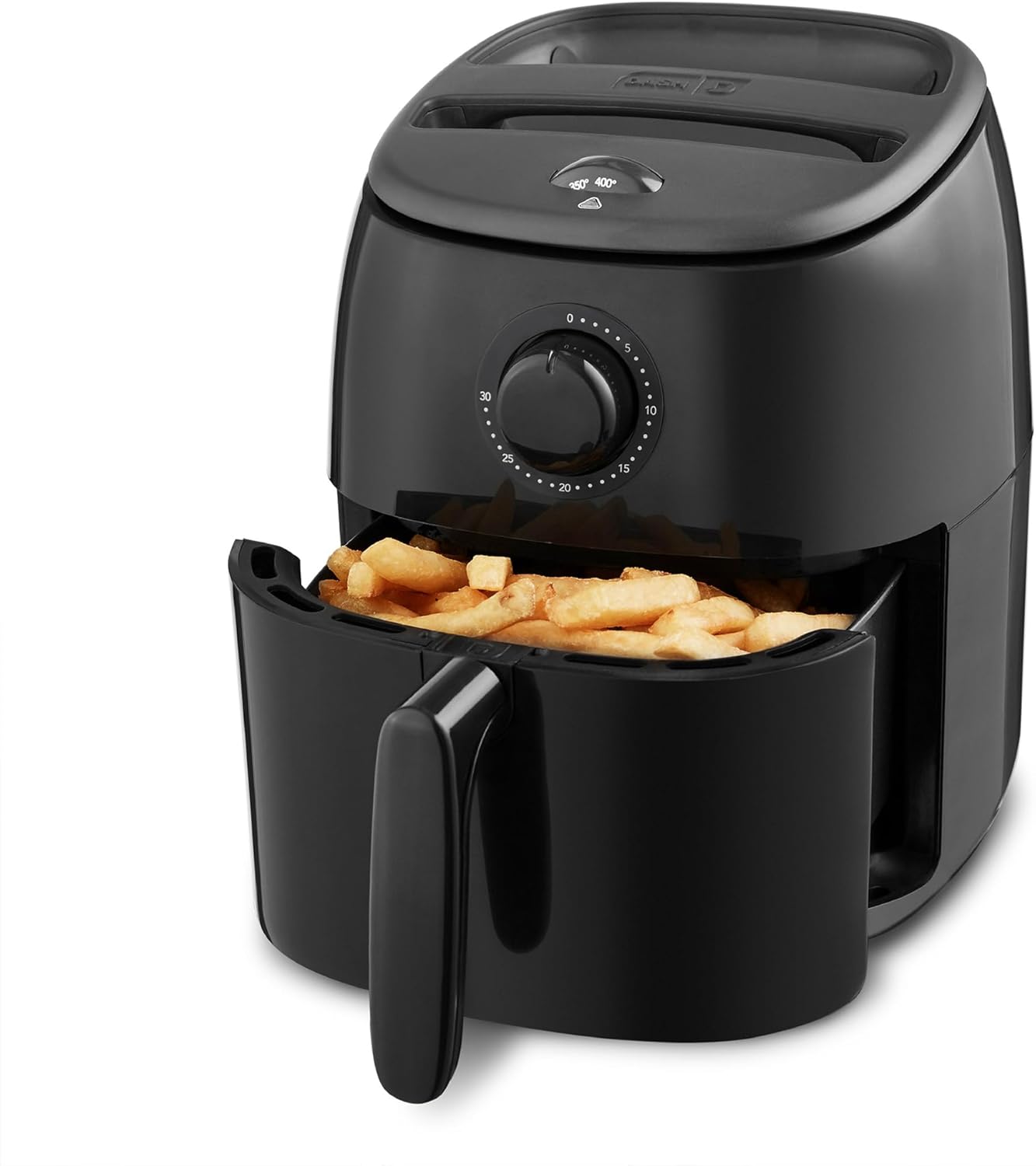 Dash Tasti-Crisp™ Air Fryer - AirCrisp® Technology - Compact Design with Adjustable Temperature Control - Nonstick Fry Basket & Auto Shut-Off Feature - 2.6 Quarts - Cool Grey detail 11