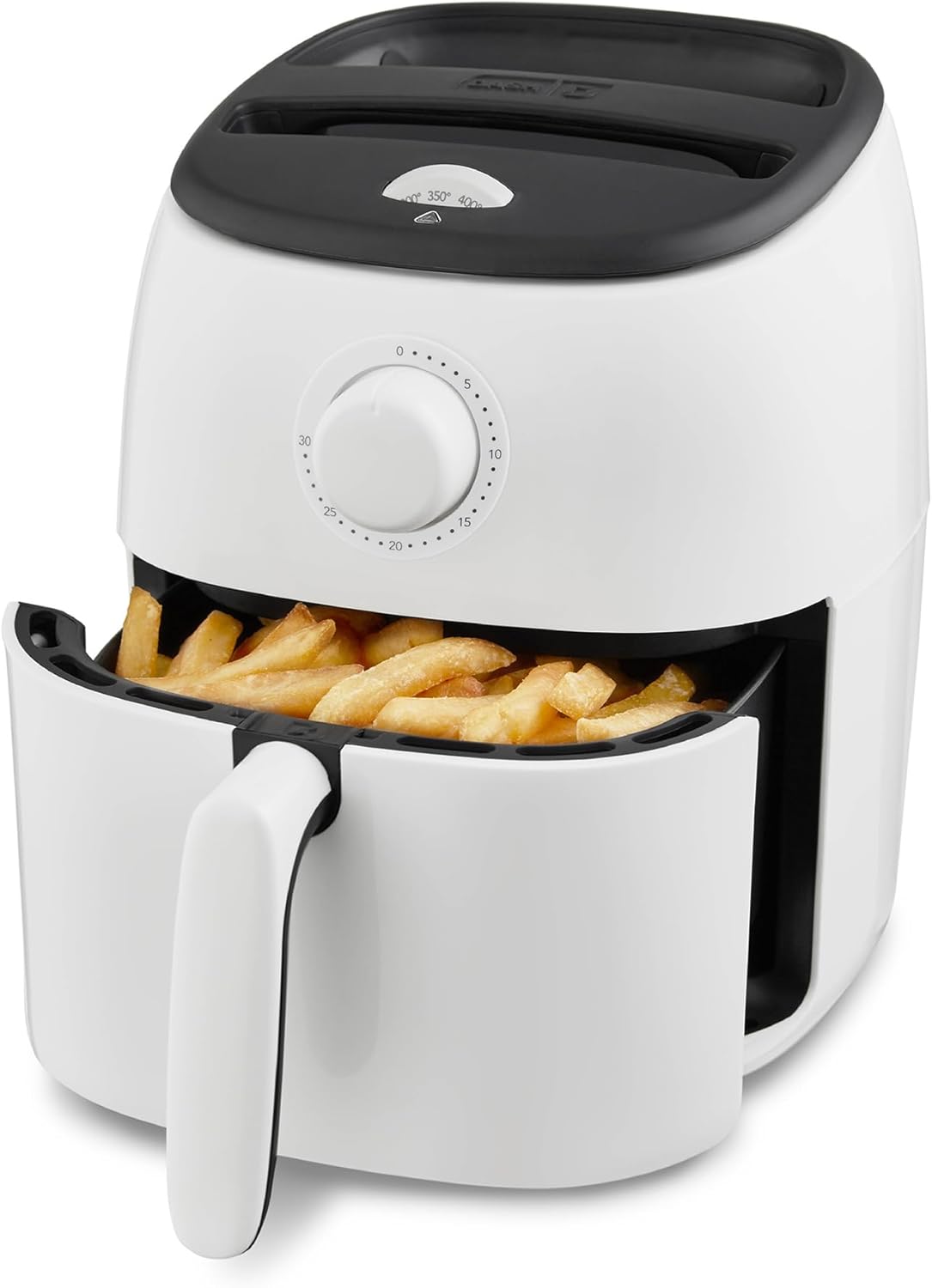 Dash Tasti-Crisp™ Air Fryer - AirCrisp® Technology - Compact Design with Adjustable Temperature Control - Nonstick Fry Basket & Auto Shut-Off Feature - 2.6 Quarts - Cool Grey detail 16