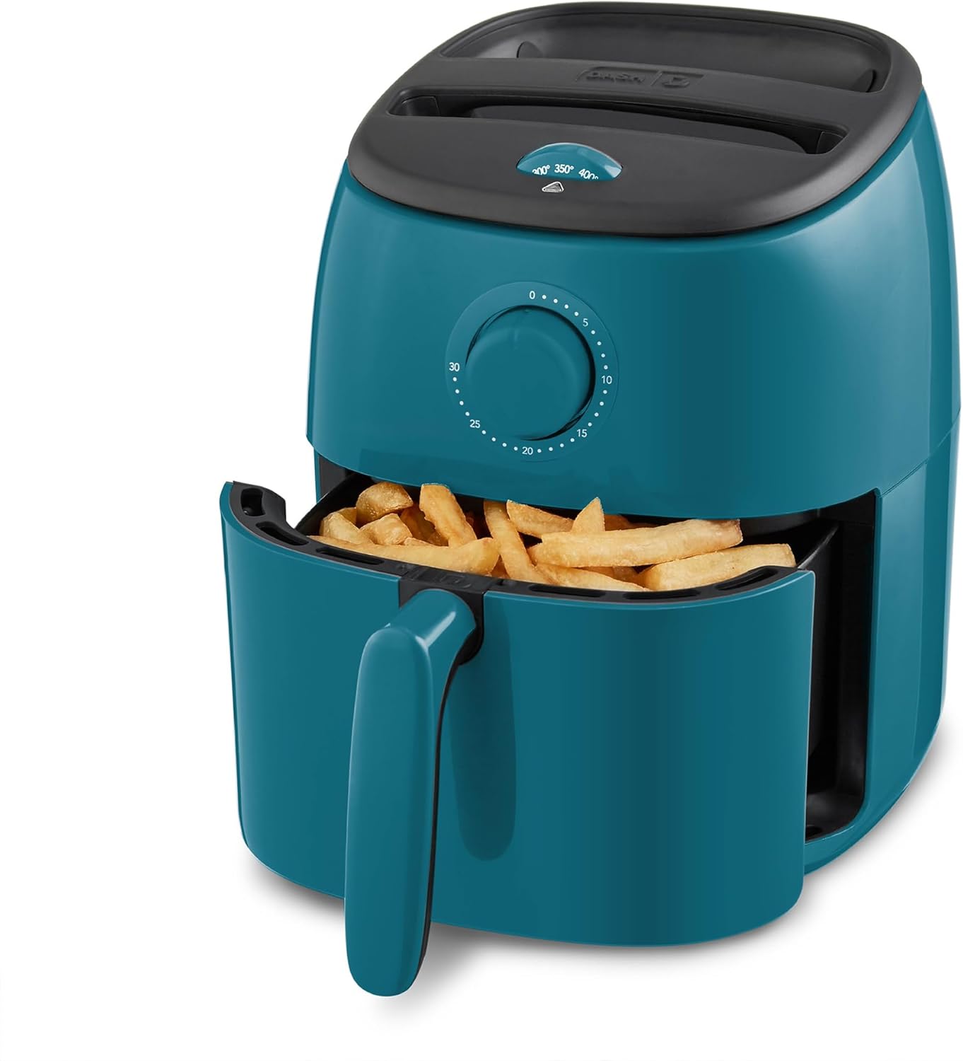 Dash Tasti-Crisp™ Air Fryer - AirCrisp® Technology - Compact Design with Adjustable Temperature Control - Nonstick Fry Basket & Auto Shut-Off Feature - 2.6 Quarts - Cool Grey detail 18