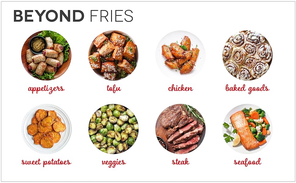 Dash Deluxe Air Fryer -Has AirCrisp® Technology - Adjustable Temperature Control & Auto Shut-Off Feature - Compact Nonstick Basket - 3 Quarts - Aqua detail 2