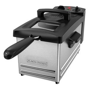 BLACK+DECKER Purify 2-Liter Air Fryer, White/Black, HF100WD detail 7