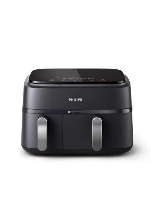 Philips Air Fryer 2000 Series - 13-in-1 functions, 6.6 Quarts, Compact Design with Cooking Window, Black, (NA231/00) detail 16