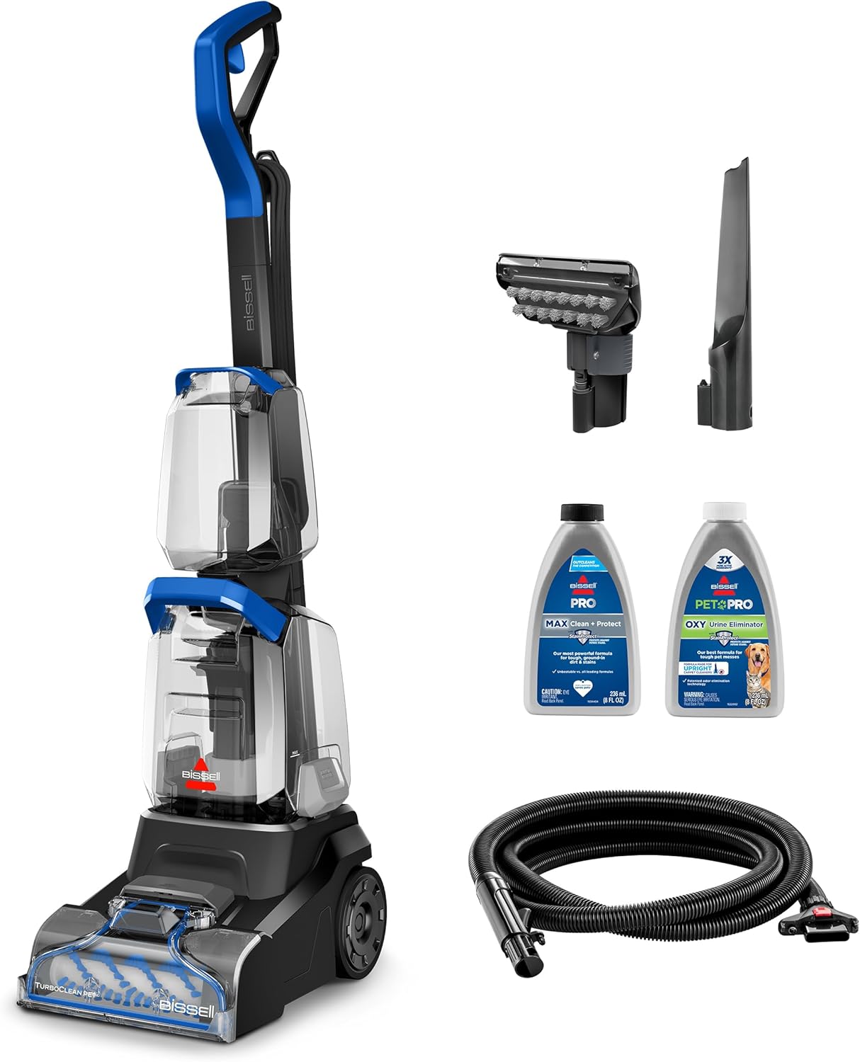 BISSELL TurboClean PET, Upright Carpet & Upholstery Cleaner, 3948 - View 2