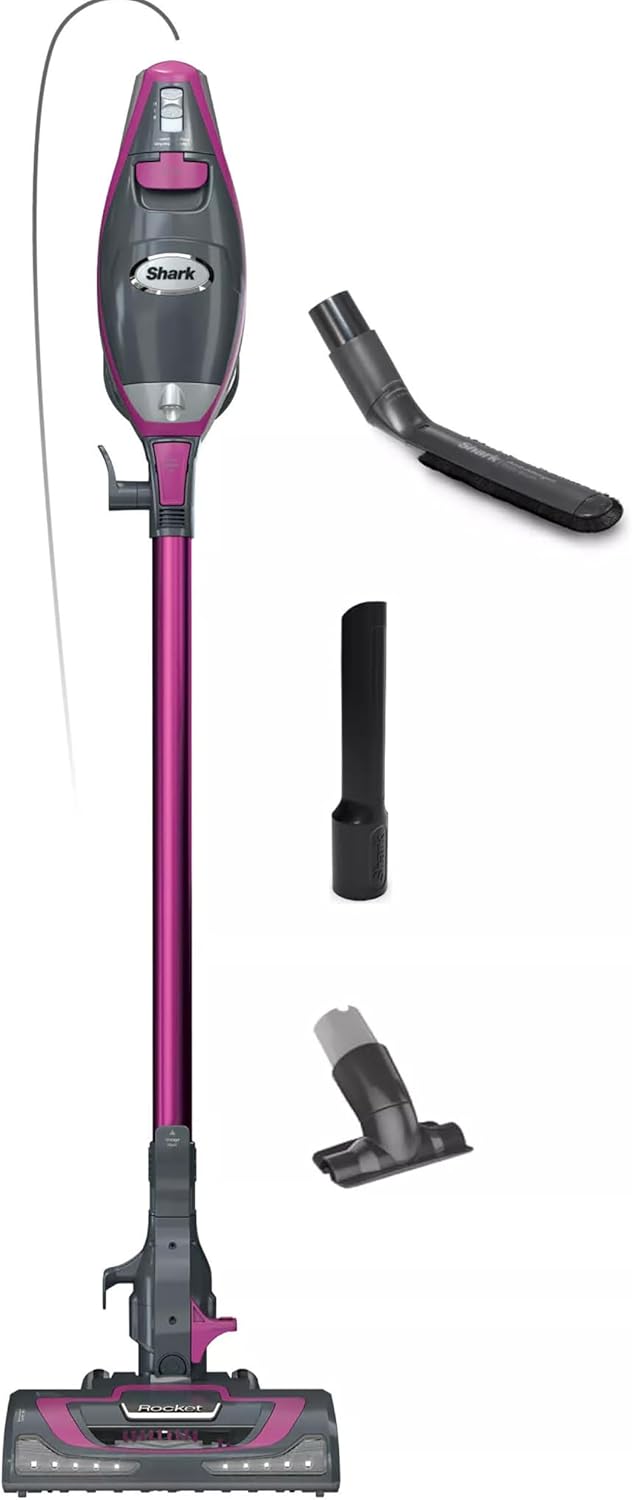 Shark HV371 Rocket Pro DLX Corded Stick, Removable Hand Vacuum, Advanced Swivel - View 2