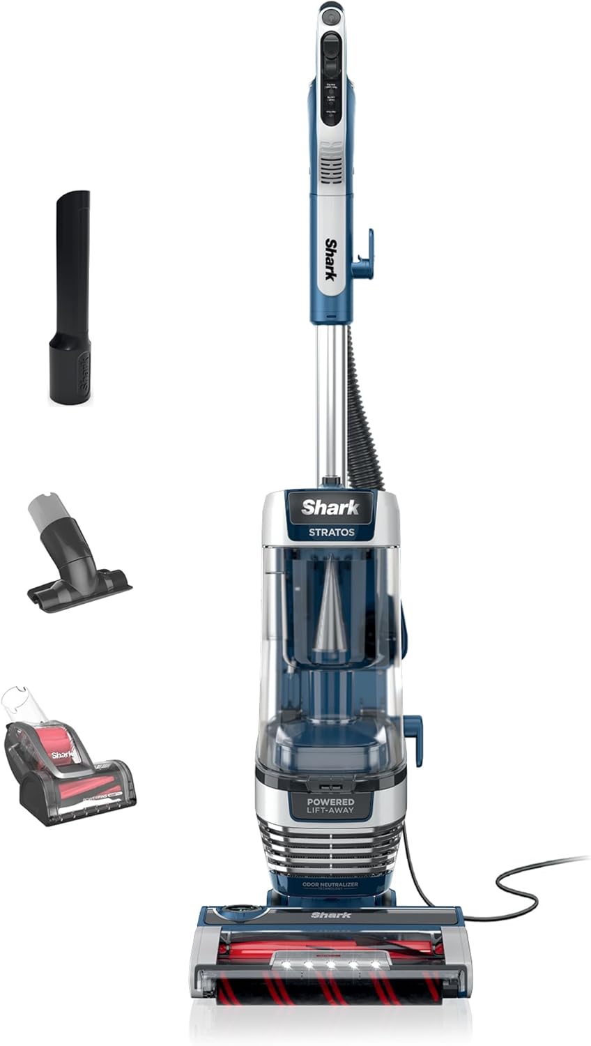 Shark POWERDETECT Upright Vacuum Cleaner with HEPA Filter, Heavy Duty Vacuum - View 2