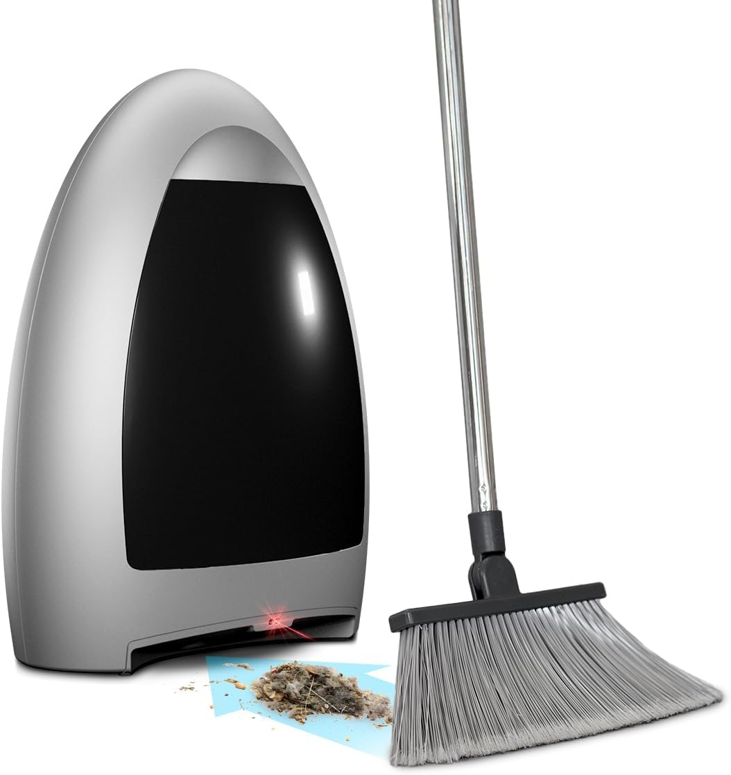 EyeVac Home Touchless Vacuum Automatic Dustpan - Great for Sweeping Pet Hair