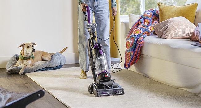 Bissell CleanView Compact Turbo Upright Vacuum with Quick Release Wand, Full Size Power, Compact Size for Apartments & Dorms, 3437F detail 2