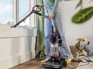 Bissell CleanView Compact Turbo Upright Vacuum with Quick Release Wand, Full Size Power, Compact Size for Apartments & Dorms, 3437F detail 5