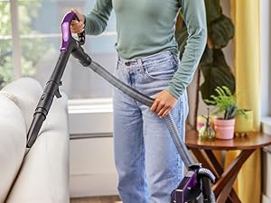 Bissell CleanView Compact Turbo Upright Vacuum with Quick Release Wand, Full Size Power, Compact Size for Apartments & Dorms, 3437F detail 7