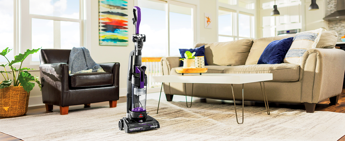 Bissell CleanView Compact Turbo Upright Vacuum with Quick Release Wand, Full Size Power, Compact Size for Apartments & Dorms, 3437F detail 13