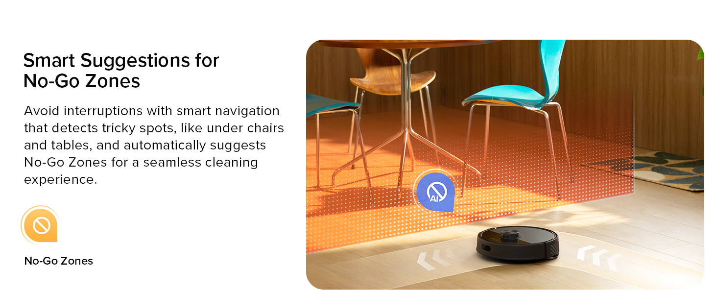 roborock Q7 M5+ Robot Vacuum and Mop, Upgraded from Q5 Max+, Up to 7-9 Weeks Self-Empty, 10000Pa Suction, Dual Anti-Tangle System for Pet Hair & Carpet, PreciSense LiDAR Navigation, App Control, Black detail 13