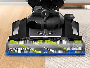 Bissell CleanView Swivel Vacuum with Triple Action Brush Roll, Swivel Steering, Extension Wand, Easy-Empty Dirt Tank, Multi-Cyclonic Suction System detail 4