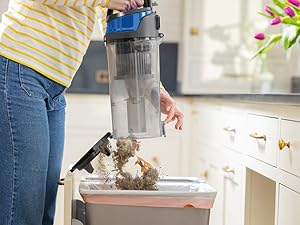 Bissell CleanView Swivel Vacuum with Triple Action Brush Roll, Swivel Steering, Extension Wand, Easy-Empty Dirt Tank, Multi-Cyclonic Suction System detail 5