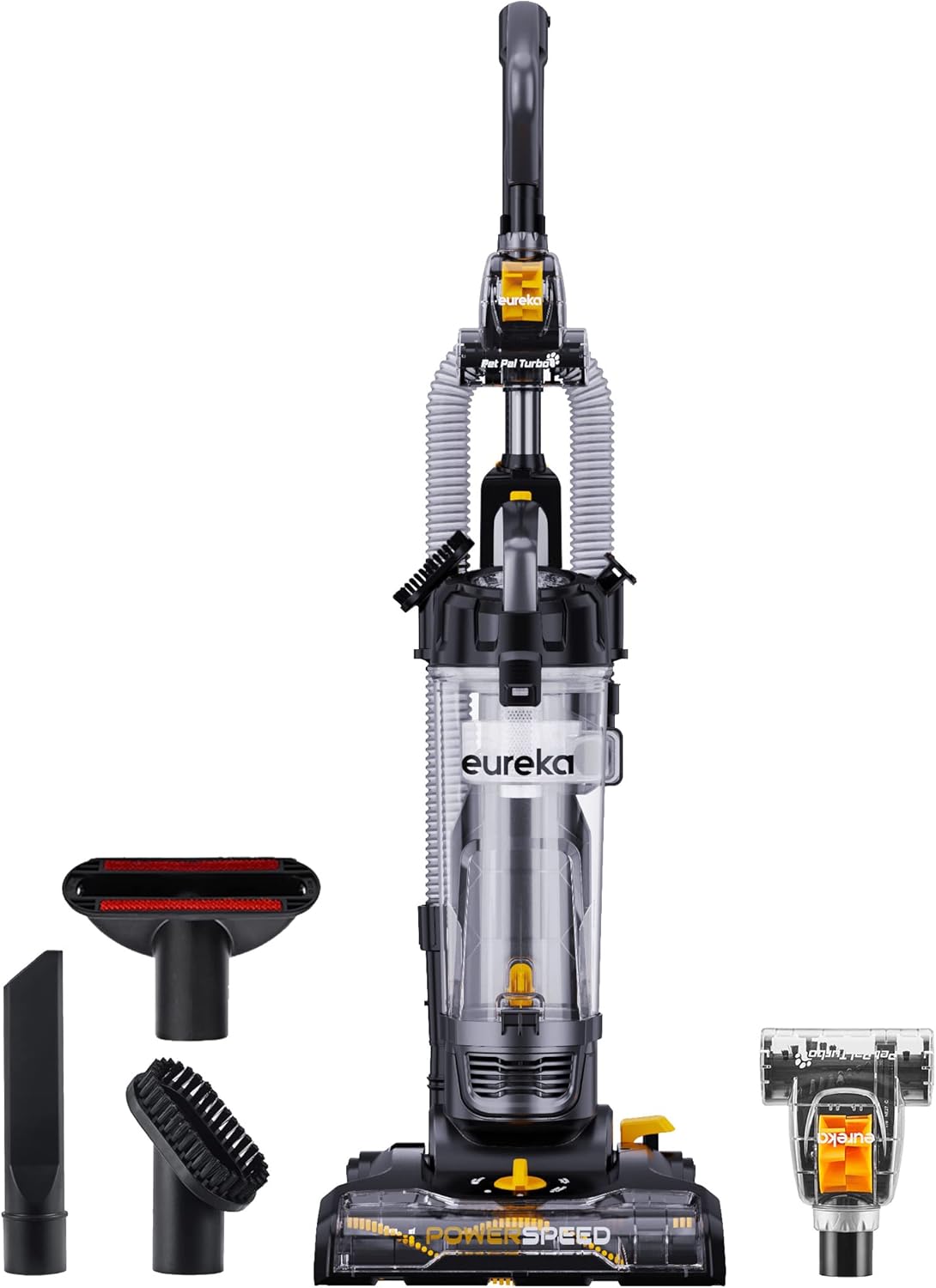 Eureka PowerSpeed Lightweight Upright Vacuum Cleaner for Carpet and Hard Floor, Powerful Bagless Upright Vacuum Cleaner for Home Pets, NEU181A, Blue detail 13