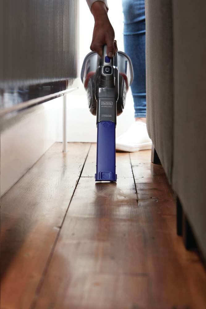 BLACK+DECKER dustbuster furbuster Pet Hair Vacuum with Motorized Pet Hair Brush, Handheld Vacuum Cordless for Home and Car, Rechargeable, Portable, Powerful Suction, AdvancedClean (HHVK515JP07) detail 17
