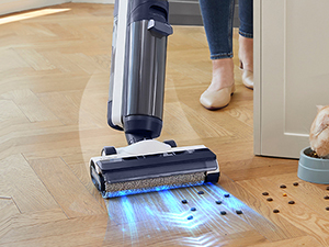 Tineco Floor ONE S5 Smart Cordless Wet Dry Vacuum Cleaner and Mop for Hard Floors, Digital Display, Long Run Time, Great for Sticky Messes and Pet Hair, Space-Saving Design, Blue detail 15