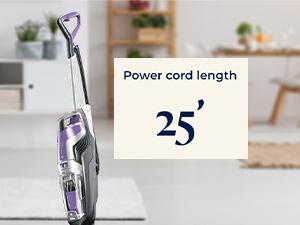 BISSELL Crosswave Pet Pro All in One Wet Dry Vacuum Cleaner and Mop for Hard Floors and Area Rugs, Purple, 2306A detail 8