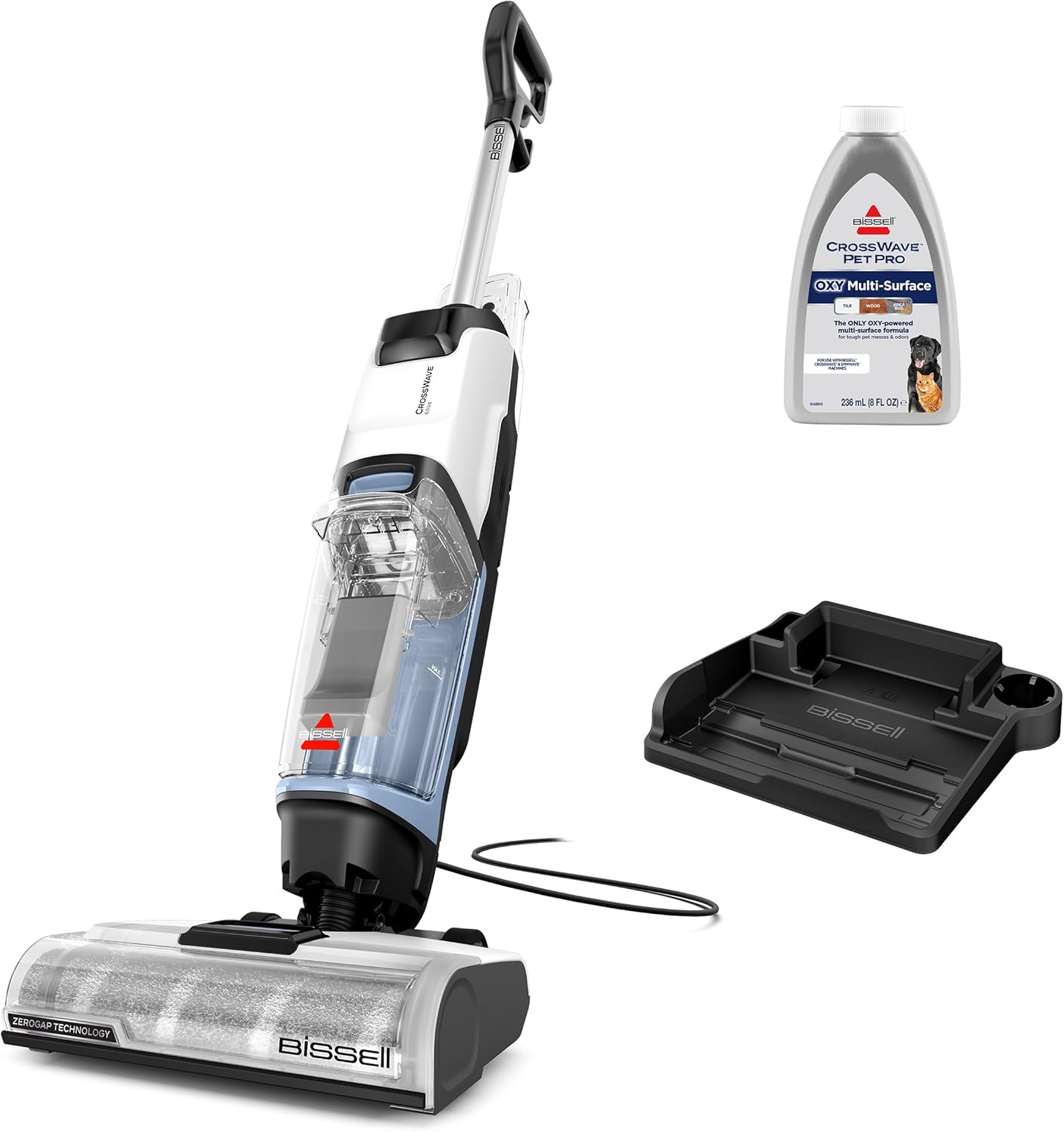 BISSELL Crosswave Pet Pro All in One Wet Dry Vacuum Cleaner and Mop for Hard Floors and Area Rugs, Purple, 2306A detail 13