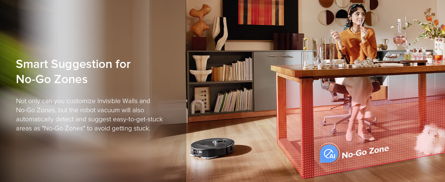 roborock Qrevo S5V Robot Vacuum and Mop, FlexiArm Edge Mopping, 12,000Pa Suction, Dual Zero-Tangle System, Smart Obstacle Avoidance, 10mm Mop Lifting, Auto Mop Washing&Drying, Self-Emptying&Refilling detail 17