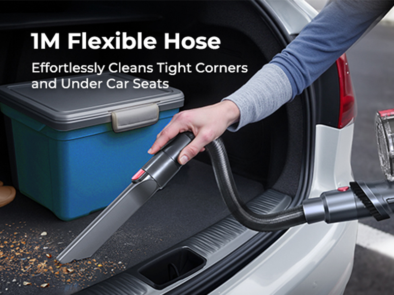 Cordless Vacuum Cleaner 650W/55Kpa, Stick Vacuum Cleaners 70 Mins Max Runtime with Charging Dock, Self-Standing Handheld Vacuum with Touch Display, 6-in-1 Vacuum Cleaner for Carpet/Hard Floor/Pet Hair detail 8