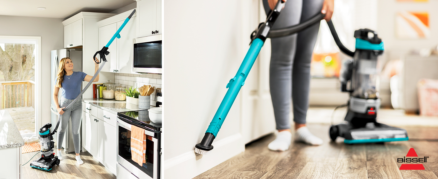Bissell CleanView Rewind Pet Bagless Vacuum with Automatic Cord Rewind, Active Extension Wand for Hard-to-Reach Areas, Powerful Suction & Multi-Surface Cleaning, 3534 detail 1