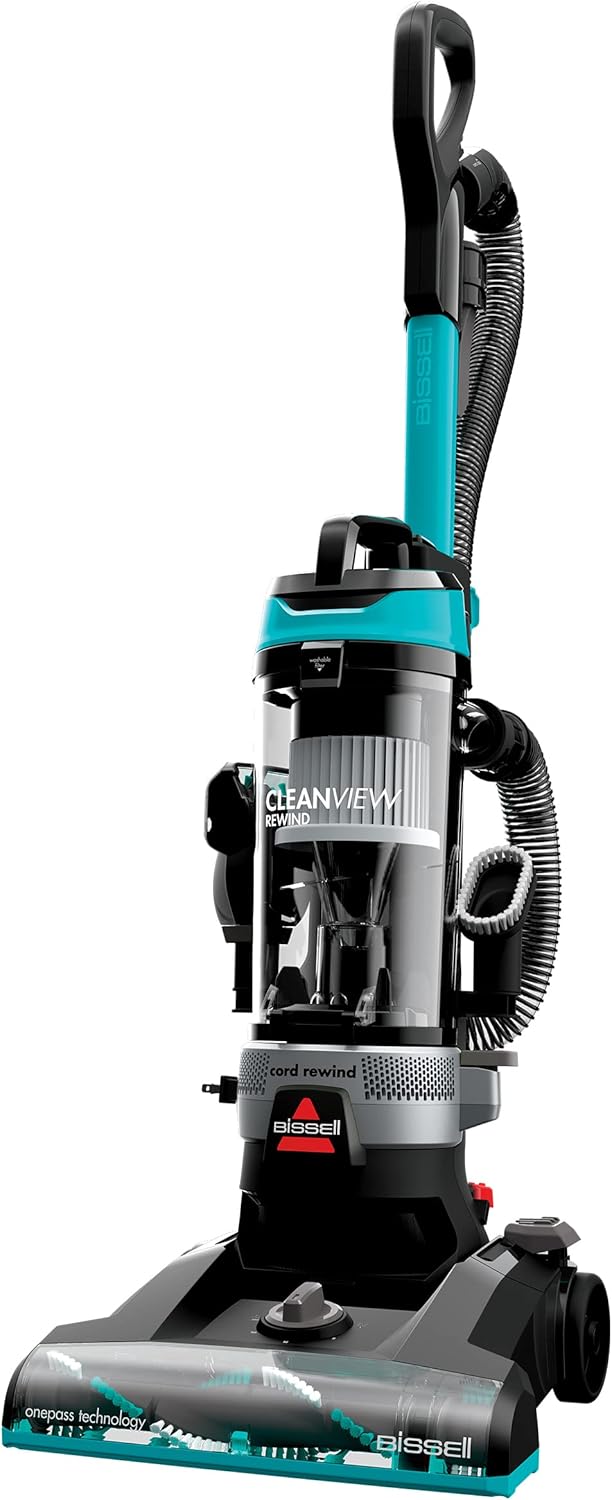 Bissell CleanView Rewind Pet Bagless Vacuum with Automatic Cord Rewind, Active Extension Wand for Hard-to-Reach Areas, Powerful Suction & Multi-Surface Cleaning, 3534 detail 8