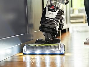 Bissell Pet Hair Eraser Turbo Lift-Off Vacuum, w/Self-Cleaning Brush Roll, HEPA Filtration, Powerful Pet Hair Pickup with TurboBrush Pivot Tool & LED-lit dusting Brush & Crevice Tool, 3774F detail 7