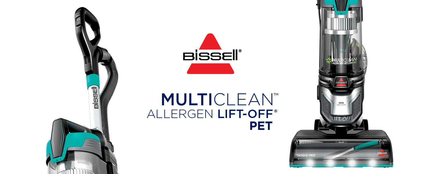 Bissell MultiClean Allergen Lift-Off Pet Vacuum with HEPA Sealed System, Detachable Canister for Stairs & Upholstery, LED Headlights, Tangle-Free Brush Roll, 2998 detail 12