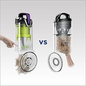 BISSELL 24613 Pet Hair Eraser Turbo Plus Lightweight Vacuum, Tangle-Free Brush Roll, Powerful Pet Hair Pick-up, SmartSeal Allergen System, Specialized Pet Tools, Easy Empty Dirt Tank detail 6