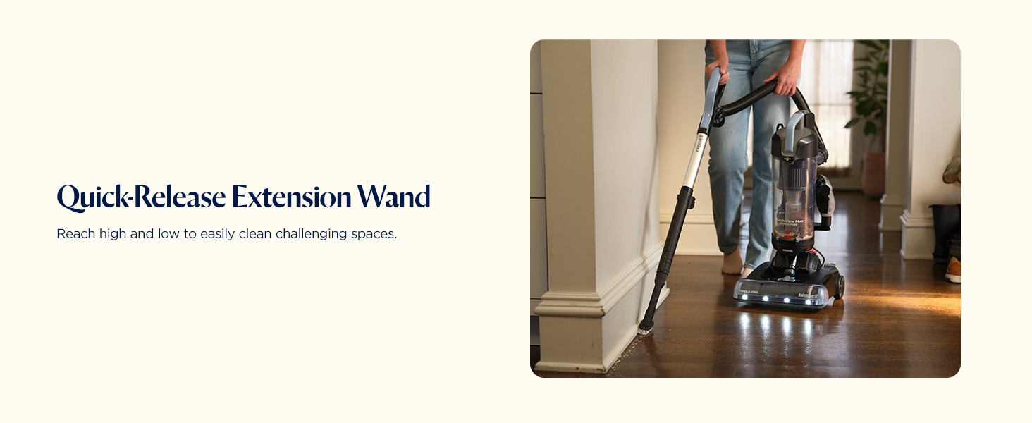 Bissell CleanView Max Tangle-Free with LED Headlights, Active Extension Wand, Tangle-Free Brush Roll, Included pet Tools, 4072L detail 4