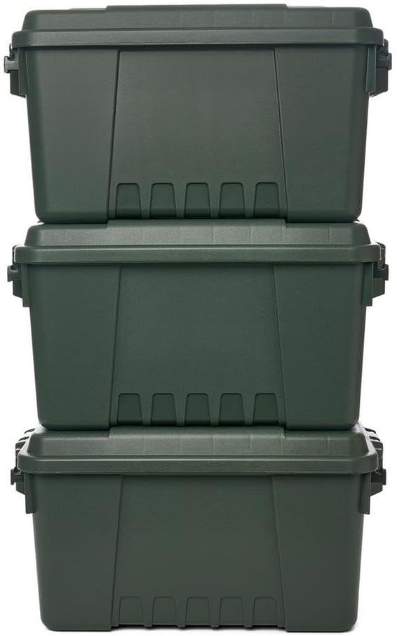 Plano Storage Trunk - 108 Quart w/ Wheels (1819) - Hunter Green - View 4