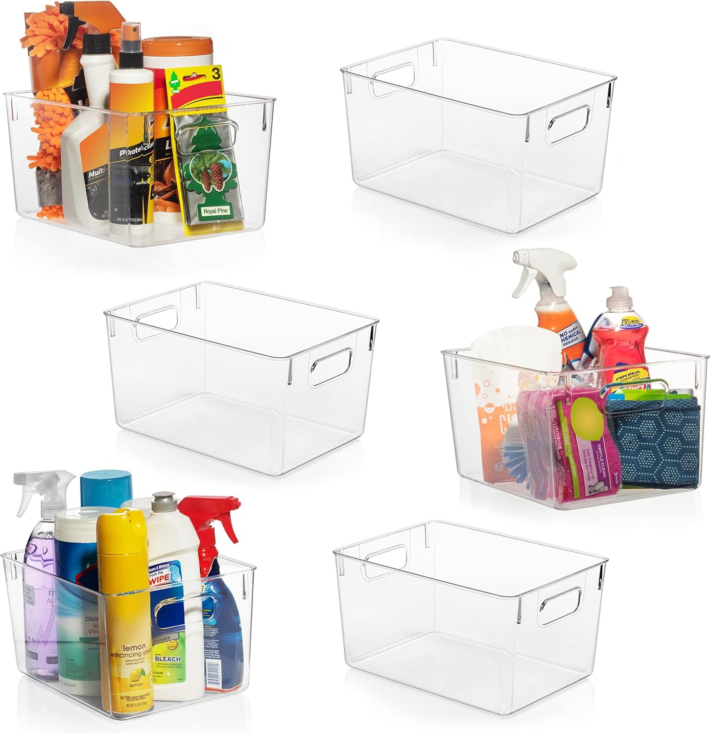 ClearSpace Clear Plastic Storage Bins - Pantry Organizers & Storage Containers, - View 4