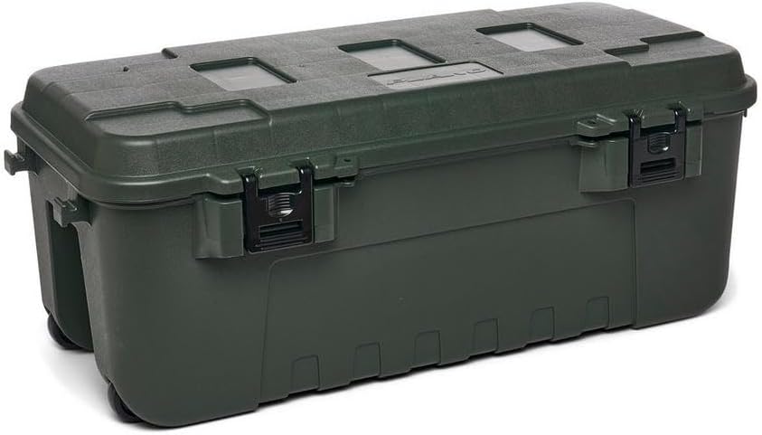 Plano Storage Trunk - 108 Quart w/ Wheels (1819) - Hunter Green detail 16