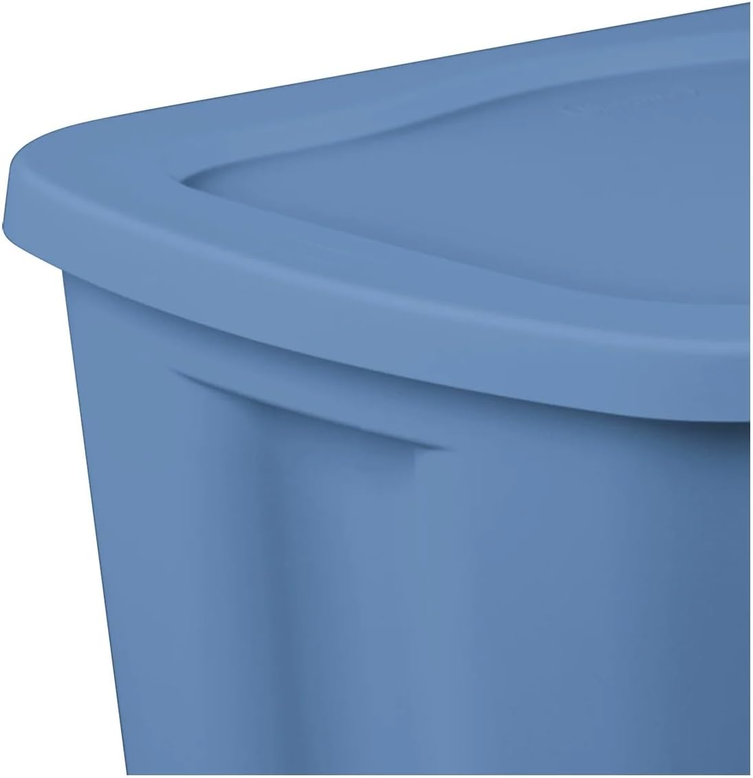 18-Gallon Plastic Storage Bins with Snap-on Lids - 8-Pack, Home Organization Essential detail 7