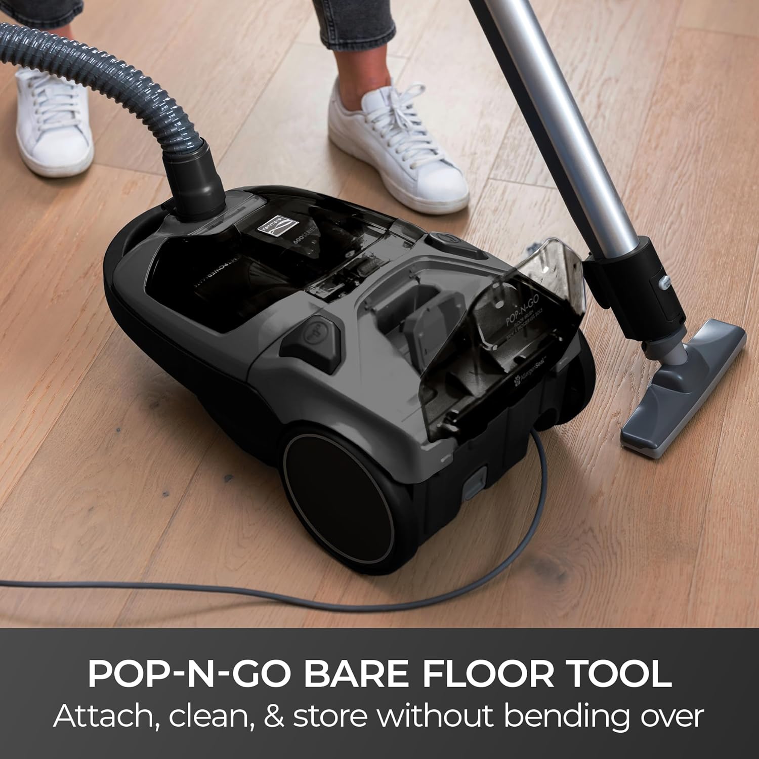 Kenmore BC4039 600 Series Pet Friendly Bagged Canister Vacuum with POP-N-GO, - View 5