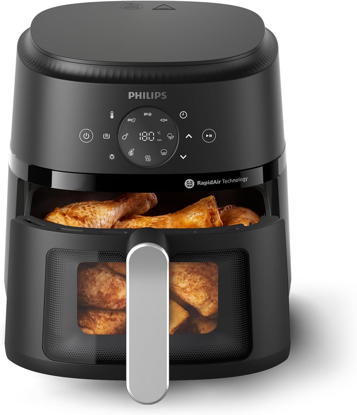 Philips 2000 Series Airfryer - RapidAir Technology, 13-in-1 Ways to Cook, 4.4QT - View 2