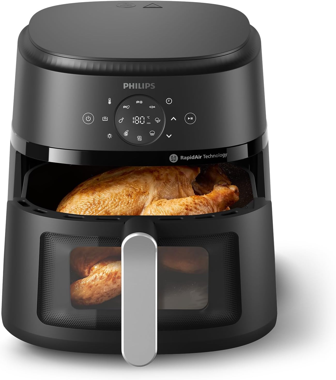 Philips 2000 Series Airfryer - RapidAir Technology, 13-in-1 Ways to Cook, 4.4QT - View 3
