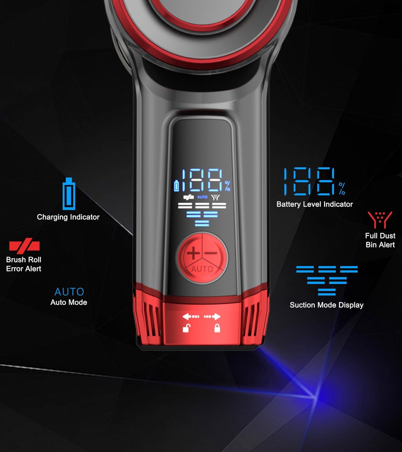 Cordless Vacuum Cleaner, 650W 55KPa Powerful Stick Vacuum, 70-Min Runtime, - View 4