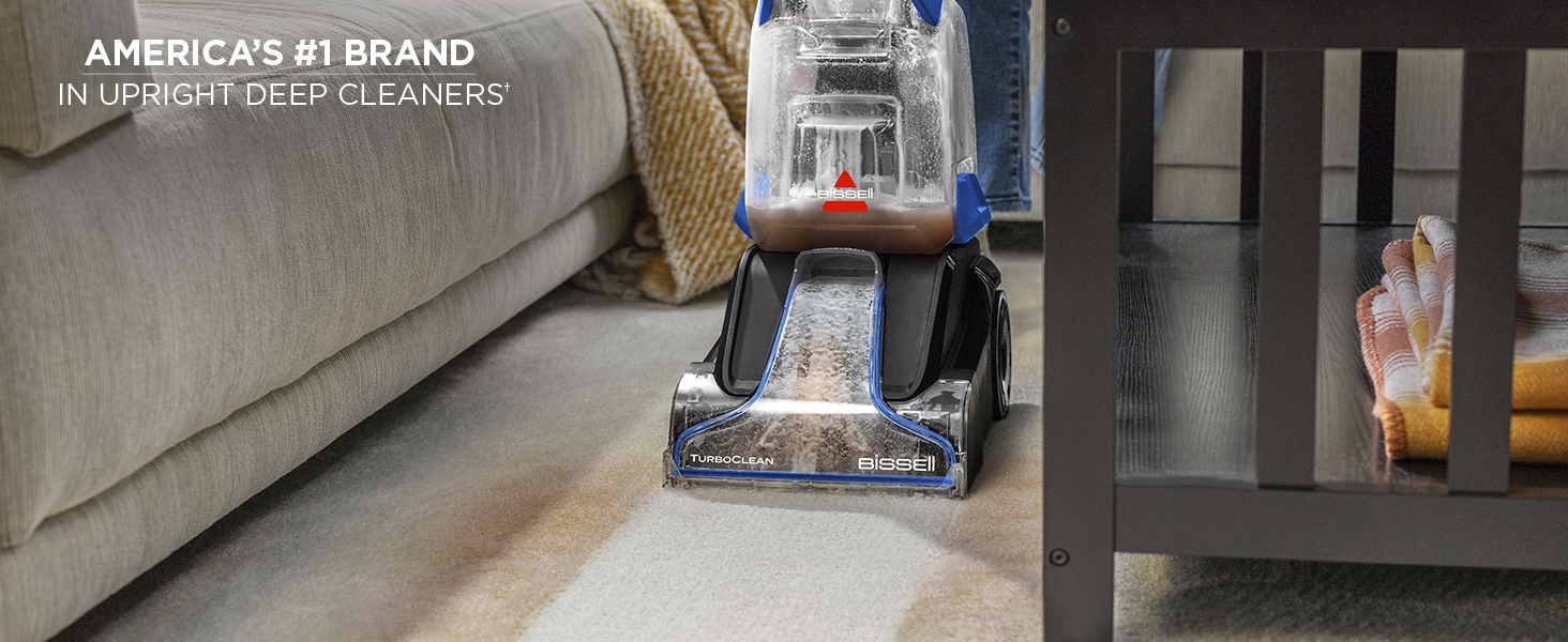 BISSELL TurboClean, Upright Carpet Cleaner, Pro Max Clean & Protect + Oxy Urine Eliminator Formula Included, 3952 detail 1