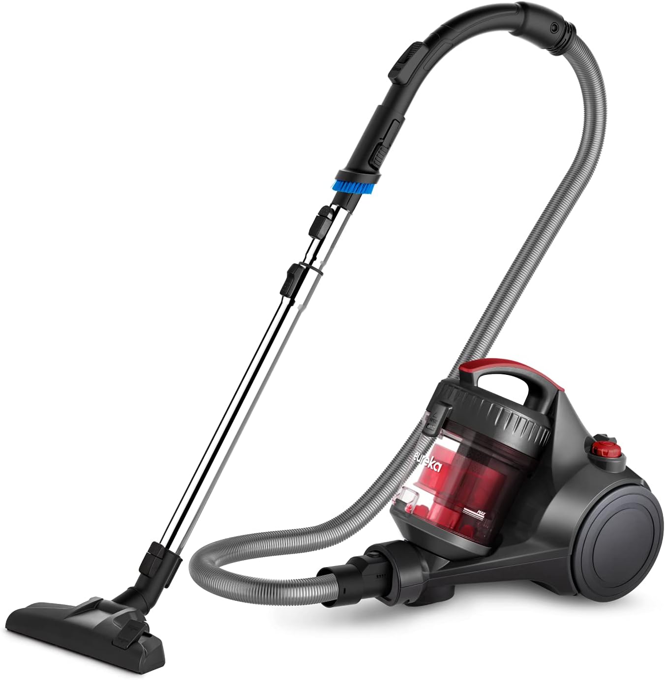 Eureka WhirlWind Bagless Canister 2.5L Vacuum Cleaner, Lightweight Vac for Carpets and Hard Floors, NEN110A, Blue detail 12