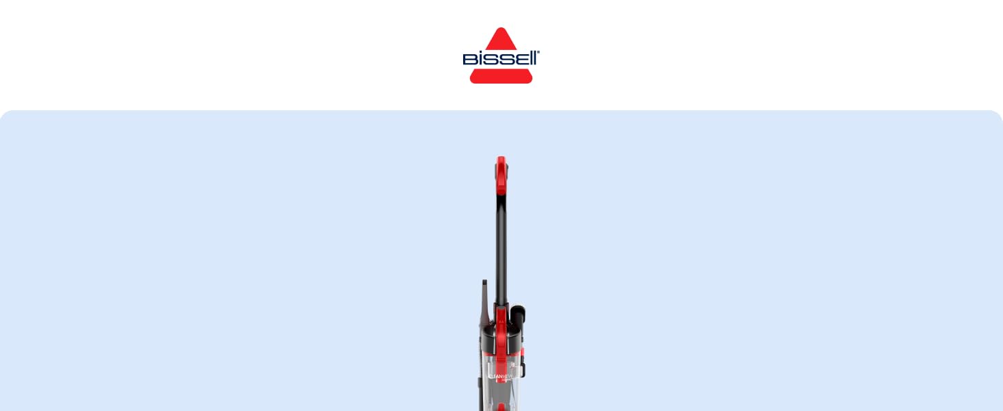 Bissell CleanView Compact Upright Vacuum, Lightweight Design for Apartments & Dorms, Powerful Suction with Removable Extension Wand & Scatter-Free Technology, 3508 detail 1