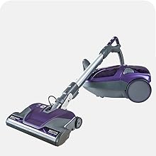 Kenmore 600 Series Pet Friendly Lightweight Bagged Canister Vacuum with Pet PowerMate, Pop-N-Go Brush, 2 Motors, HEPA Filter, Aluminum Telescoping Wand, Retractable Cord and 4 Cleaning Tools, Purple detail 2