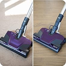 Kenmore 600 Series Pet Friendly Lightweight Bagged Canister Vacuum with Pet PowerMate, Pop-N-Go Brush, 2 Motors, HEPA Filter, Aluminum Telescoping Wand, Retractable Cord and 4 Cleaning Tools, Purple detail 3